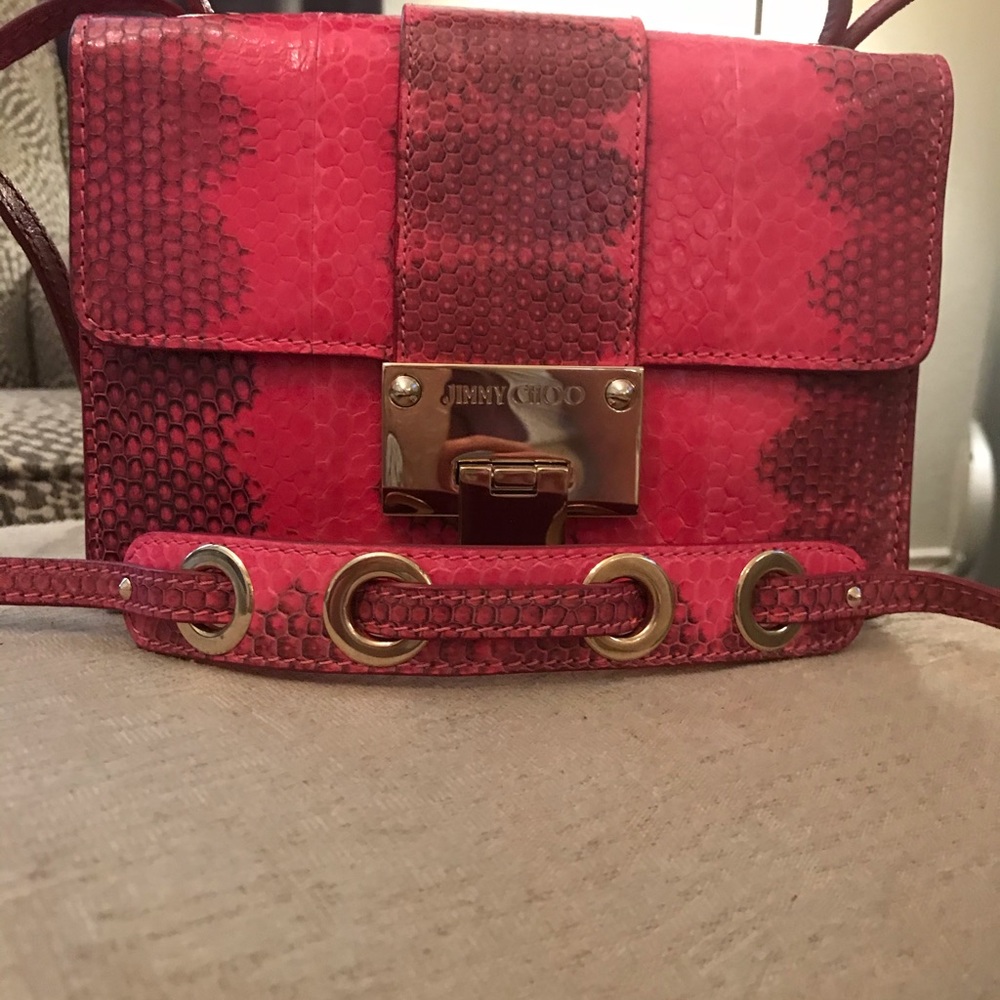 💕Limited Edition Snakeskin Jimmy Choo - Picture 8 of 16